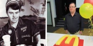 Funcionário do MacDonald’s com Síndrome de Down celebra 30 anos na empresa