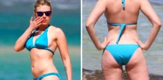 Scarlett Johansson aceita suas celulites e mostra seu corpo sem medo de críticas