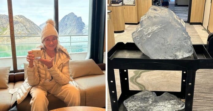 Ativistas criticam Martha Stewart após usar ‘um pequeno iceberg’ em sua bebida