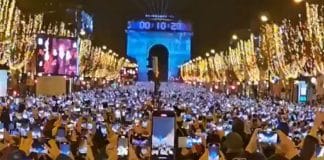 “Réveillon dos zumbis”: Vídeo em Paris vira alvo de críticas ao mostrar como multidão participou da festa