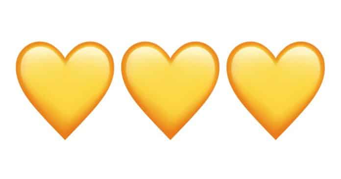 Este é o verdadeiro significado do coração amarelo no WhatsApp – que quase ninguém conhece