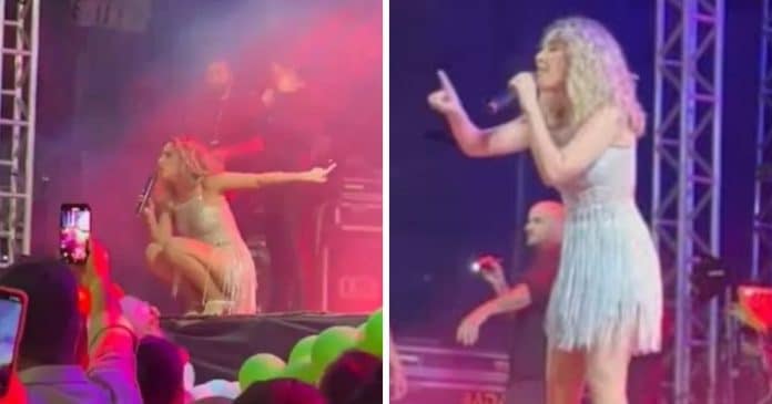 Wanessa Camargo expulsa espectador de sua plateia: “Tira ele do show”