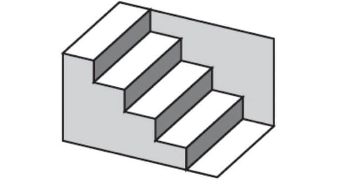 “A melhor ilusão de ótica do mundo”: Esta escada 3D vai dar um nó no seu cérebro