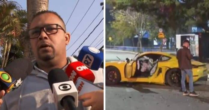 “A vida vale um retrovisor?”, desabafa pai de jovem que morreu atingido por Porsche