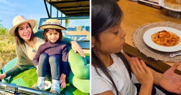 Com 5 anos, filha de Maíra Cardi causa polêmica ao criticar telefone do cozinheiro da família: “Celular de pobre”
