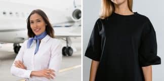 Comissária de bordo revela motivo assustador pelo qual passageiros nunca devem usar camisetas em voos