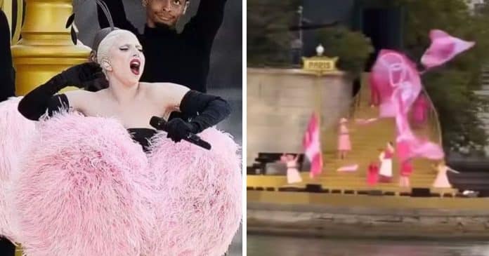 Lady Gaga não faz apresentação ao vivo nas Olimpíadas e vídeo revela palco sem a cantora