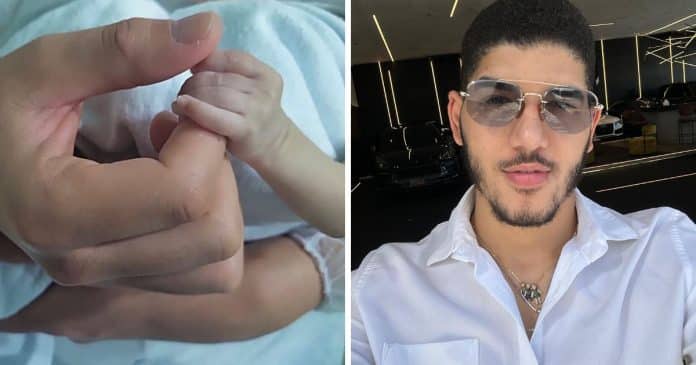 Morre aos 11 meses filho do cantor Zé Vaqueiro; bebê tinha síndrome rara