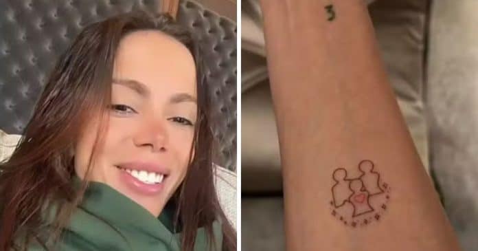 Nova tatuagem de Anitta gera polêmica nas redes sociais; Entenda o que significa