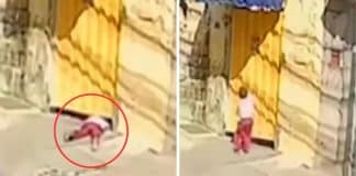 VÍDEO: Criança de 3 anos foge de creche por vão de portão, comemora, e é achado a 1 km com ferimentos