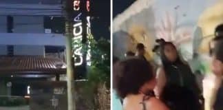 VÍDEO: Homem convoca plateia para flagrar namorada saindo de motel com amante