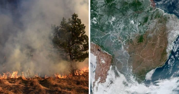 Fumaça dos incêndios da Amazônia e do pantanal já atinge 10 estados e gera alerta