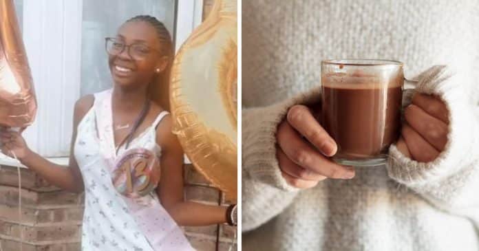 Menina de 13 anos morre após beber um único gole de chocolate quente de cafeteria