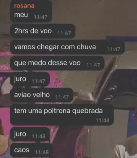 sabiaspalavras.com - Passageira enviou mensagem à família antes de embarcar no avião que caiu em Vinhedo: 'Medo desse voo'