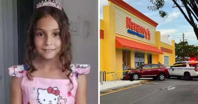 Menina de 7 anos morre após motorista de 92 anos ‘acelerar em vez de frear’ o carro