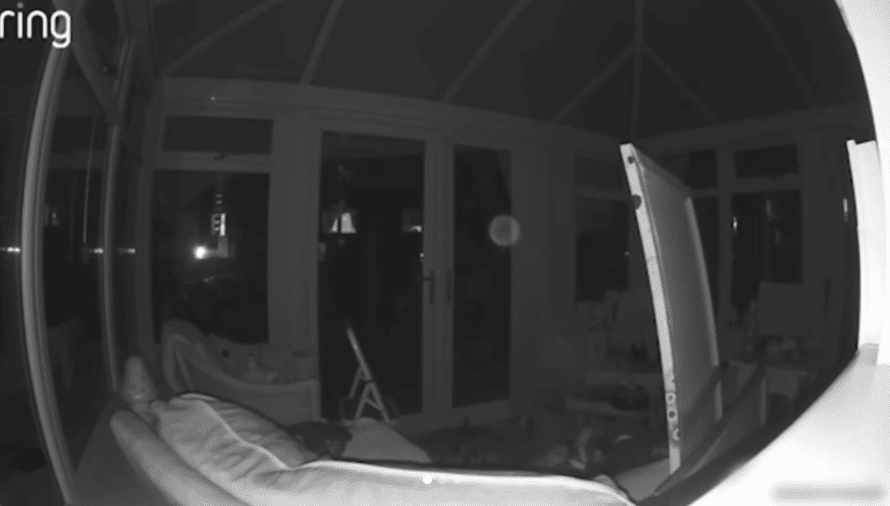 sabiaspalavras.com - 'Fantasma' é capturado em câmera de campainha com detalhes assustadores - enquanto um orbe misterioso flutua pela casa