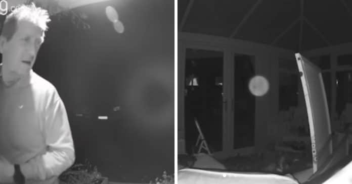 ‘Fantasma’ é capturado em câmera de campainha com detalhes assustadores – enquanto um orbe misterioso flutua pela casa