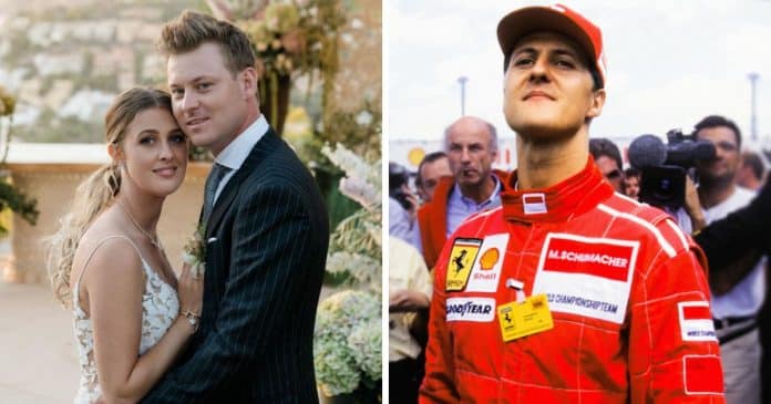 Michael Schumacher é visto em público pela primeira vez em 11 anos no casamento da filha