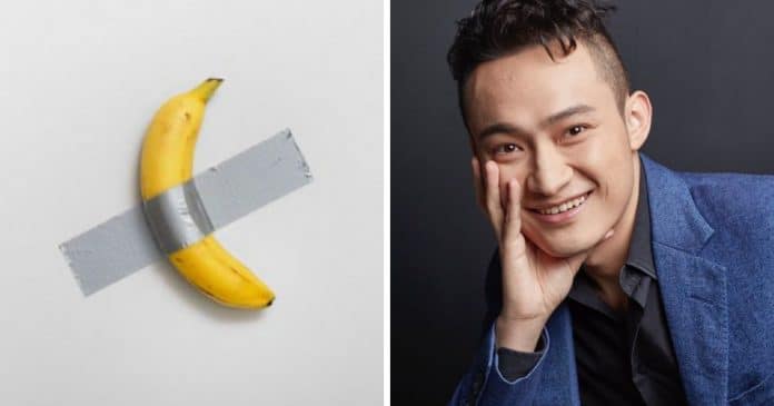 Homem gasta US$6,2 milhões em obra de arte com banana na parede e surpreende ao revelar o que planeja fazer com ela