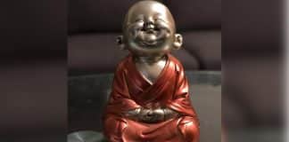 É isso o que acontece quando compartilhamos a imagem do “Buda Sorridente”, de acordo com a cultura japonesa