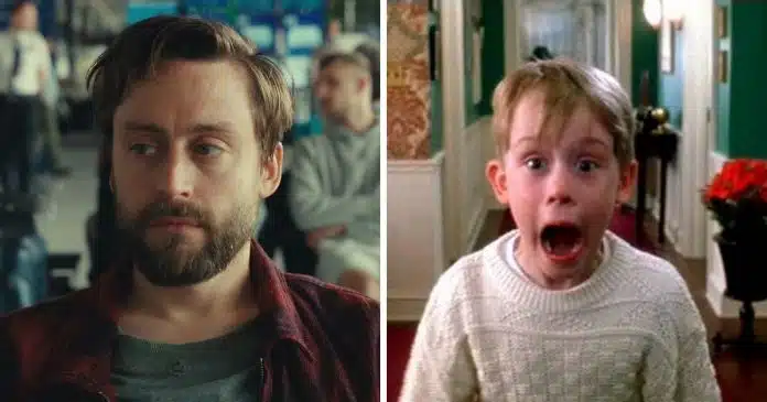 Kieran Culkin estava em Esqueceram de Mim com seu irmão Macaulay e ninguém percebeu