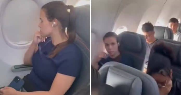 VÍDEO: Mulher causa tumulto em avião após pedido de troca de assento ser negado e filma passageira para constrangê-la