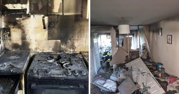 Mãe perde ‘tudo’ depois que air fryer “defeituosa” explode e causa incêndio devastador em casa