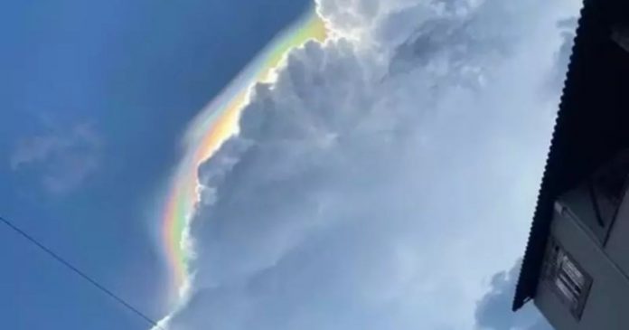 Nuvens iridescentes: Entenda esse curioso fenômeno que coloriu o céu do Rio de Janeiro