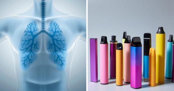 Estudo revela que ‘vapes de sabores específicos’ podem estar paralisando células pulmonares dos usuários