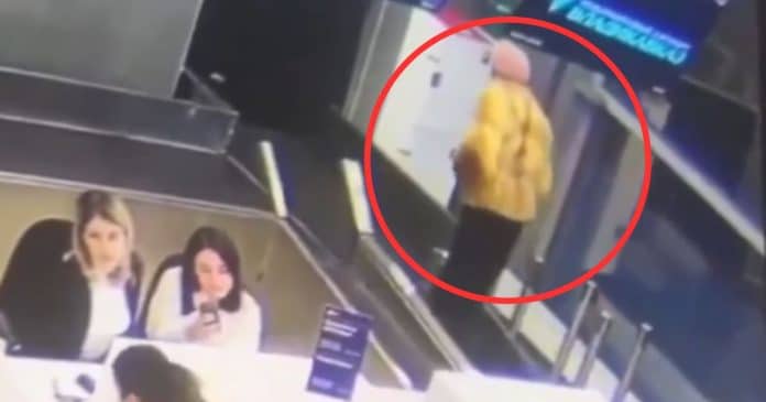 VÍDEO: Idosa de 74 anos confunde esteira de bagagem e tenta embarcar junto com malas em aeroporto na Rússia