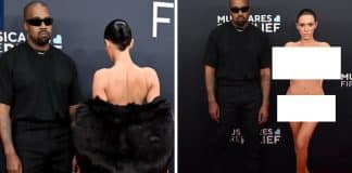 Kanye West aparece com Bianca Censori com “roupa” totalmente transparente no Grammy 2025 e são expulsos do evento; Entenda